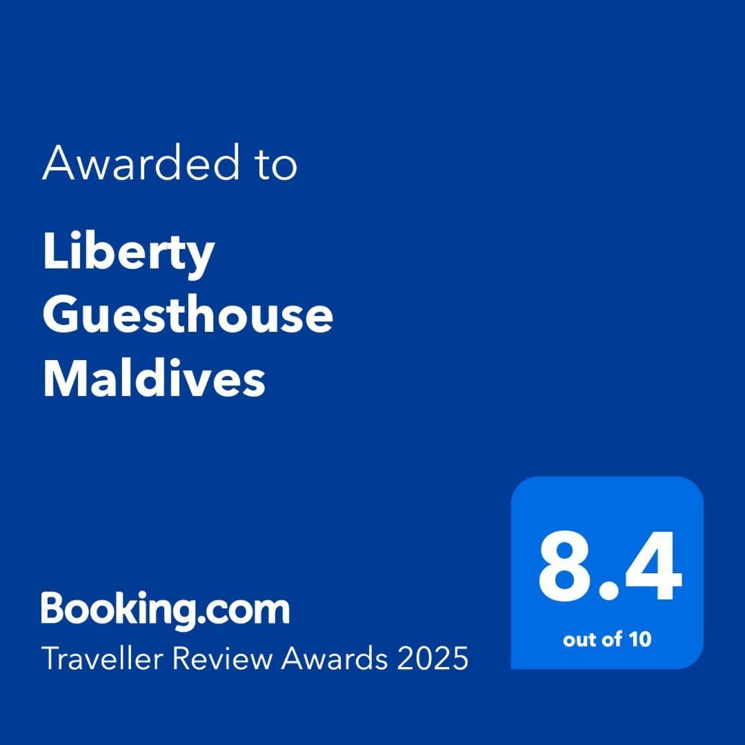 Liberty Guesthouse Maldives Mahibadhoo Exterior foto